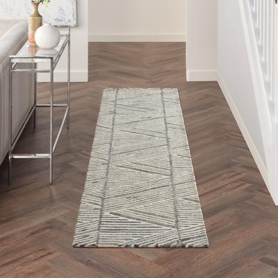 Nourison Vail Textured Rustic Farmhouse Area Rug