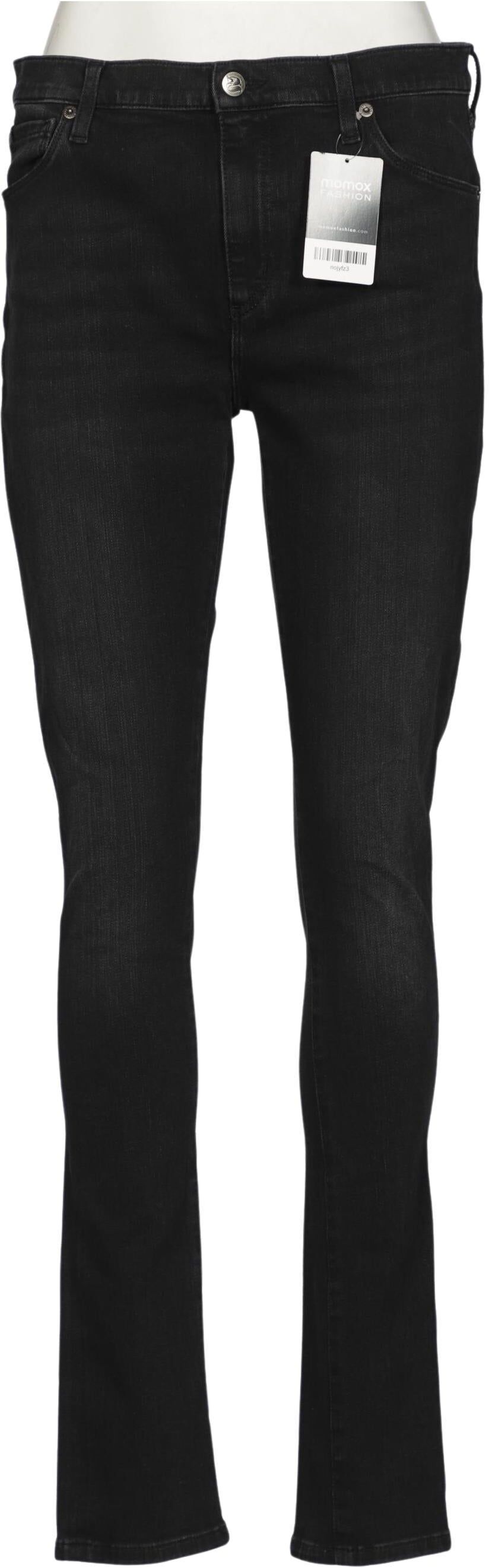 Yoga Curves Damen Jeans, Schwarz, Gr. W30, Lyocell / Elasthan / Baumwolle - Second Hand