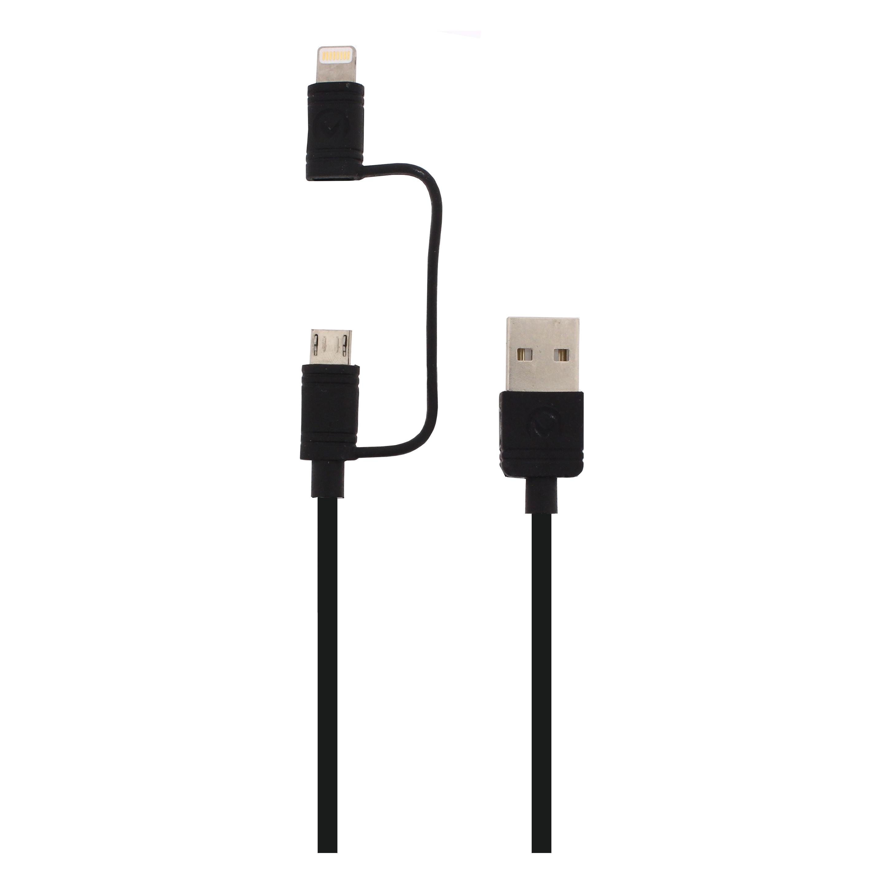 Mobilize PVC USB auf Micro USB - MFi Lightning (1.50 m) (MOB-21295)