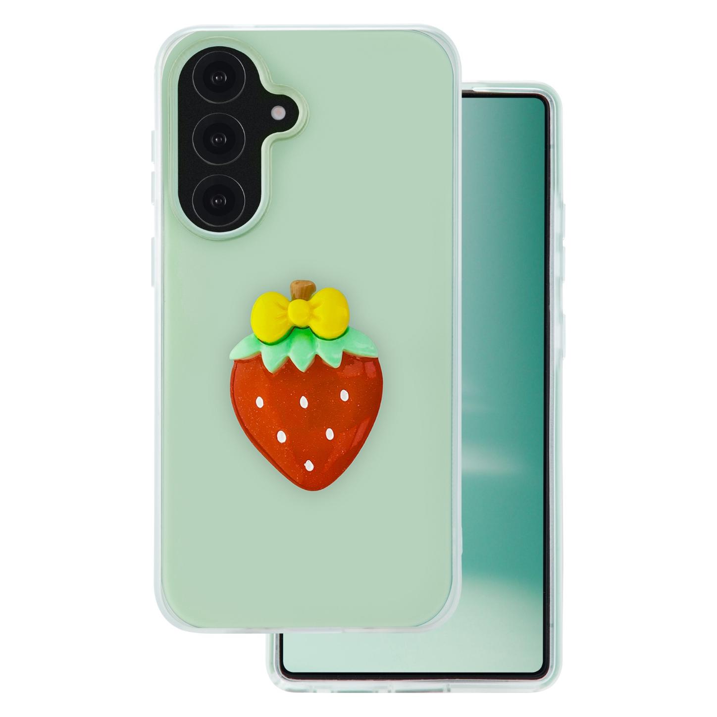 OEM Fruit 2in1 case for Samsung Galaxy S26 Plus green (Samsung Galaxy S26) (GSM275620)