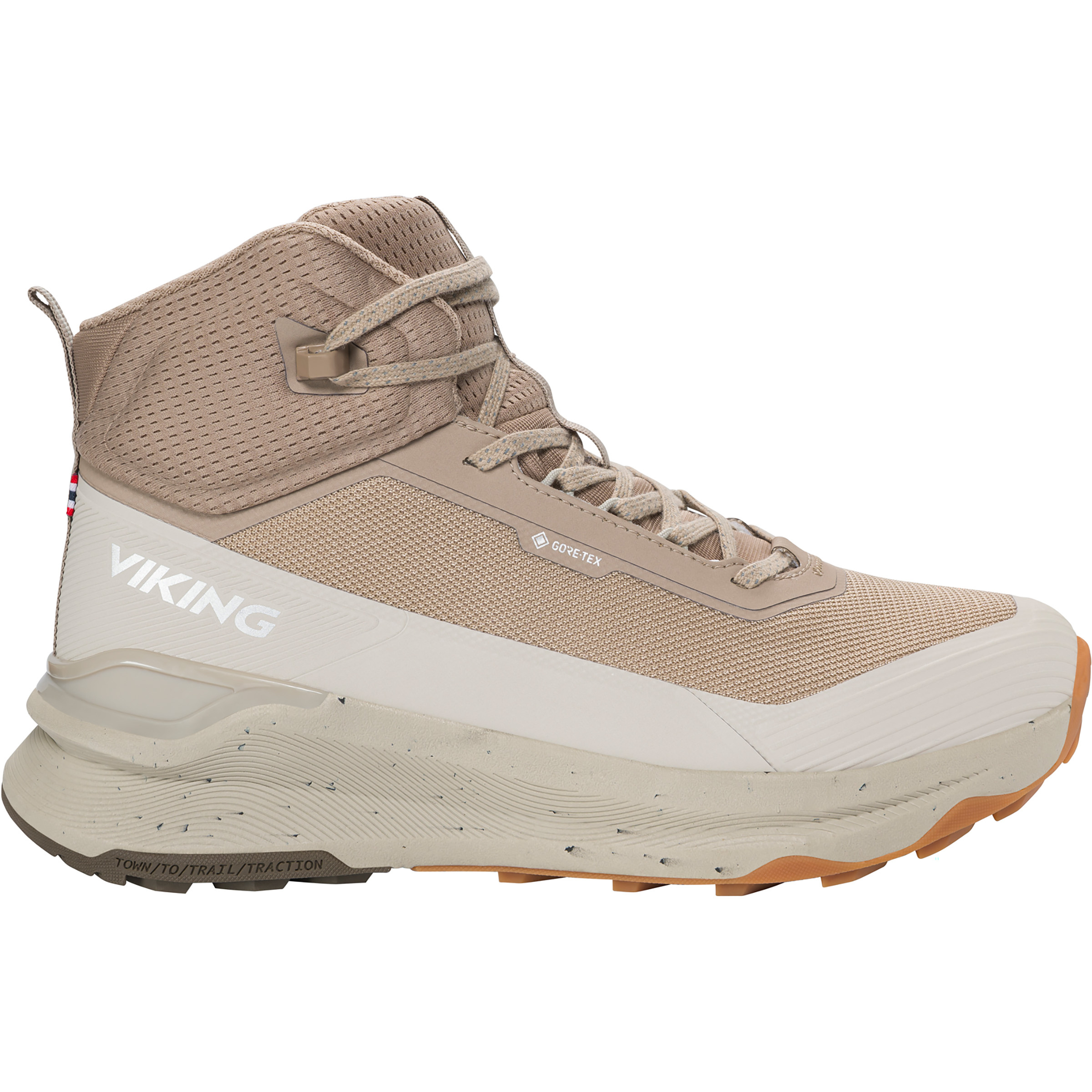 Viking Her Moment Mid GTX Damen Wanderschuhe beige Größe 39 Trekking Wasserdicht