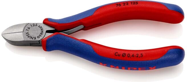 Pince coupante de côté, pour électromécanicien Knipex (76 22 125)