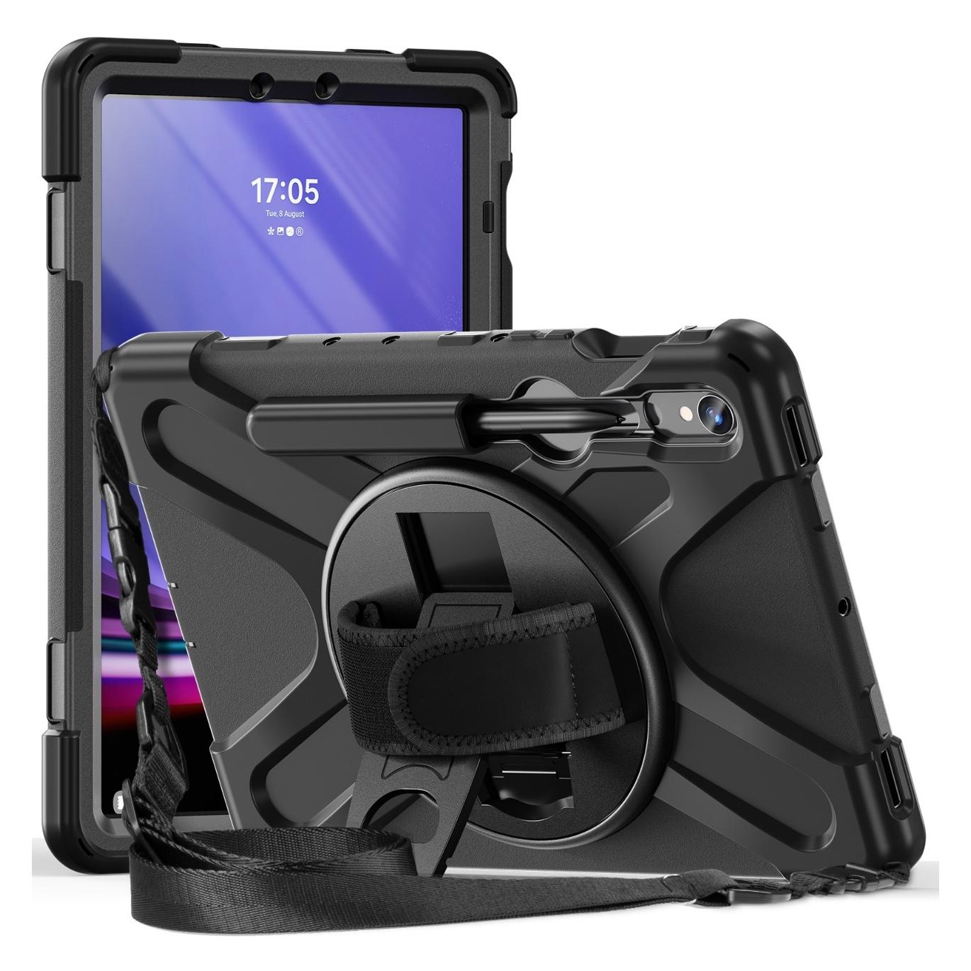 Insmat Rugged Armor Case, Samsung Galaxy Tab S8/S9 Ultra, black (Samsung Galaxy Tab S9 Ultra) (652-1289)