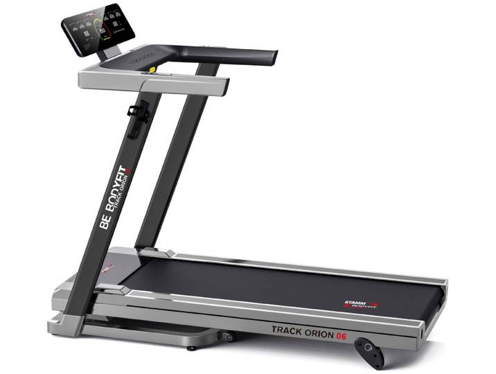 Laufband STAMM BODYFIT TRACK ORION 06 , schwarz, Laufbänder, Laufband, bis max. 16 km/h, klappbar, mit Steigung, 120 kg max. Benutzergewicht