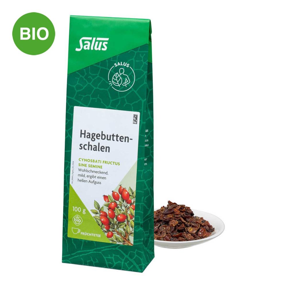 SALUS Pharma GmbH Hagebuttenschalen Früchtetee bio Salus 06107839