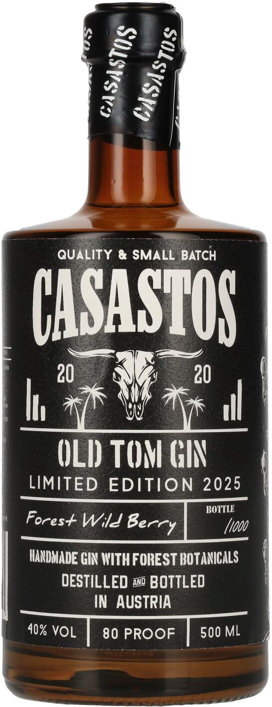 CASASTOS Old Tom Gin Forest Wild Berry Limited Edition 2025 40% Vol. 0,5l