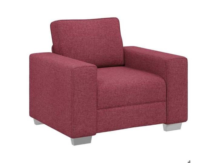 Les Soldes  Canapé-Chaise 59cm( 1 pc ) - CLOUD - Sofa 1 PLACE - Design respirant - Bordeaux tissu LV3185