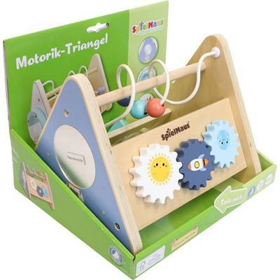 SpielMaus Holz Motorik-Triangel 23,5x18x17 cm