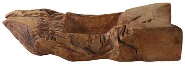 Sagebrook Home "Teakwood Decorative Bowl Rustic Design Casual Home Decor - 5"" Brown - 30"" x 11"" x 5"""