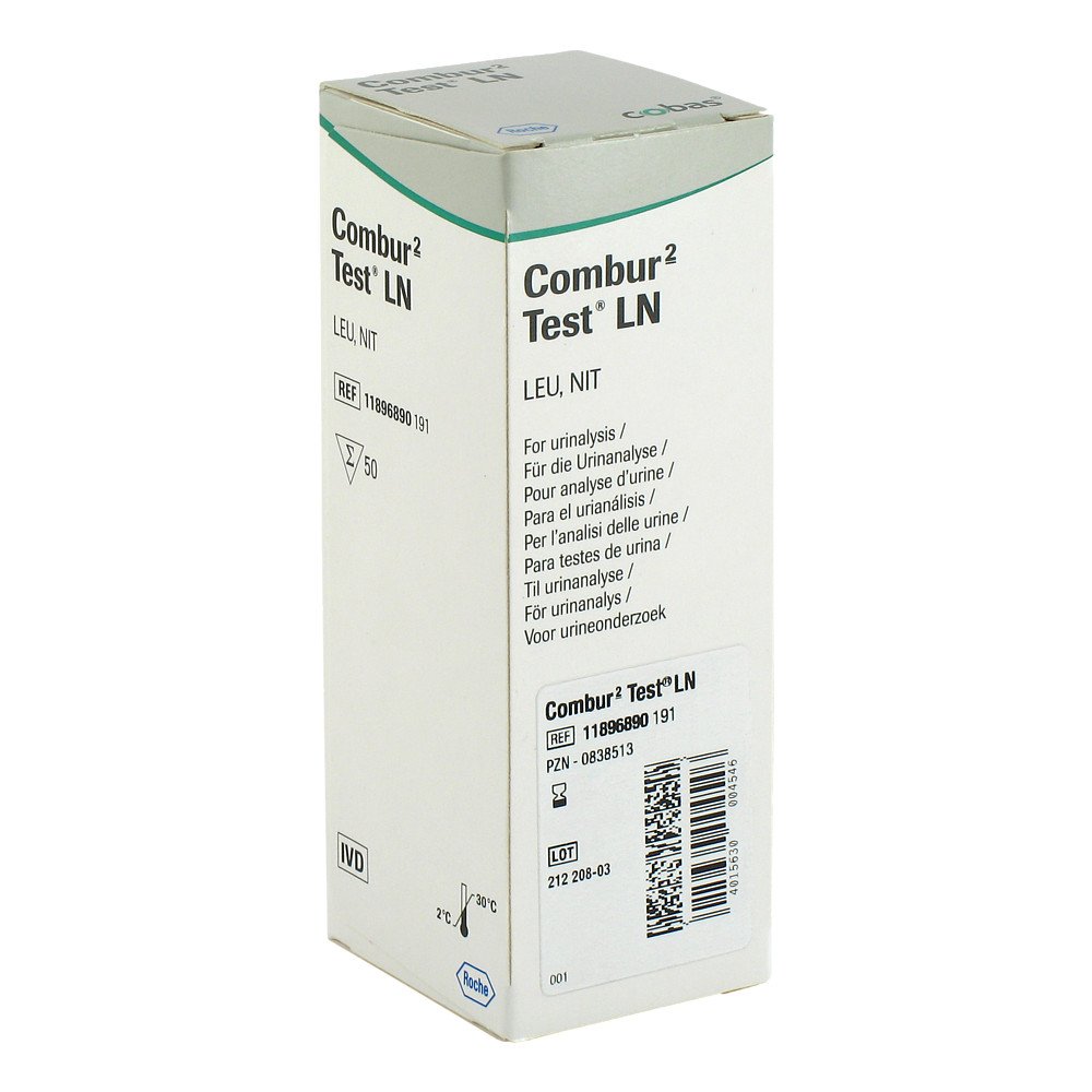 Roche Diagnostics Deutschland GmbH Combur 2 Test Ln Teststreifen 00838513