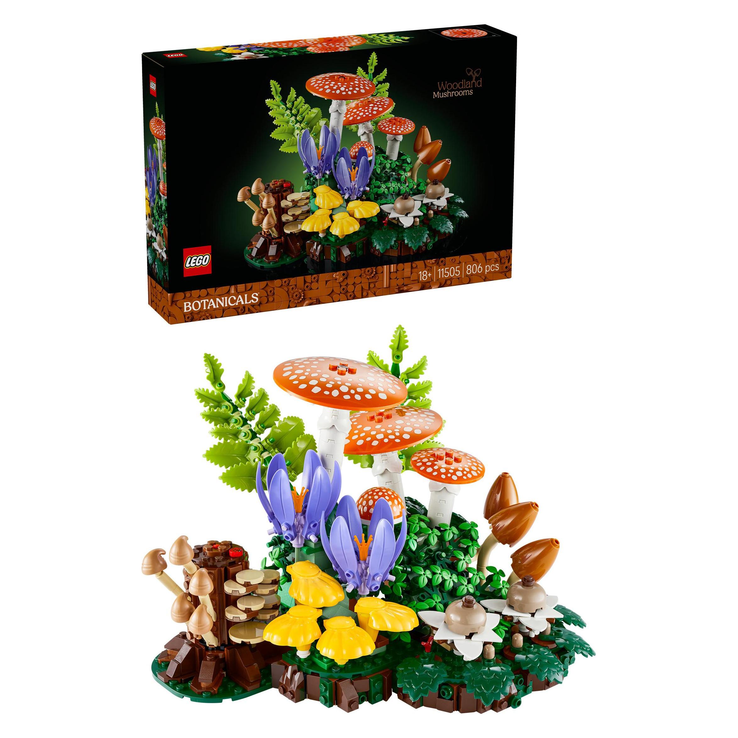 LEGO Waldpilze (11505, LEGO Botanicals, 806 Teile) (11505)