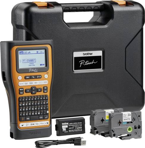 Brother P-Touch PT-E560BTVP Beschriftungsgerät Geeignet für Schriftband: TZe, HSe 3.5 mm, 6 mm, 9 mm, 12 mm, 18 mm, 24mm