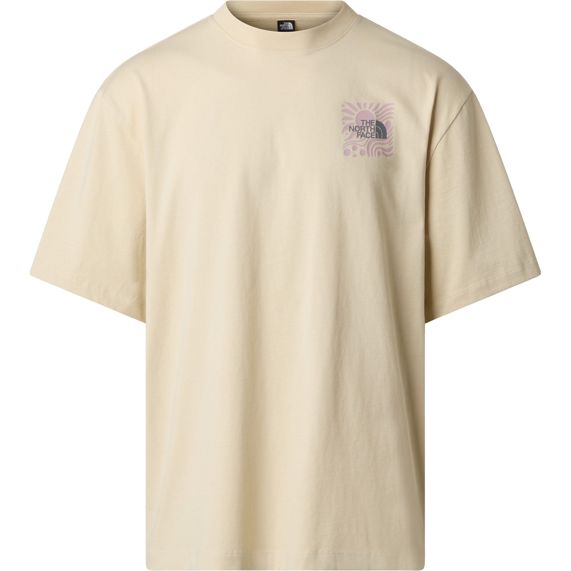 The North Face Sun Oversize Herren T-Shirts beige Größe L Lifestyle Hautfreundlich
