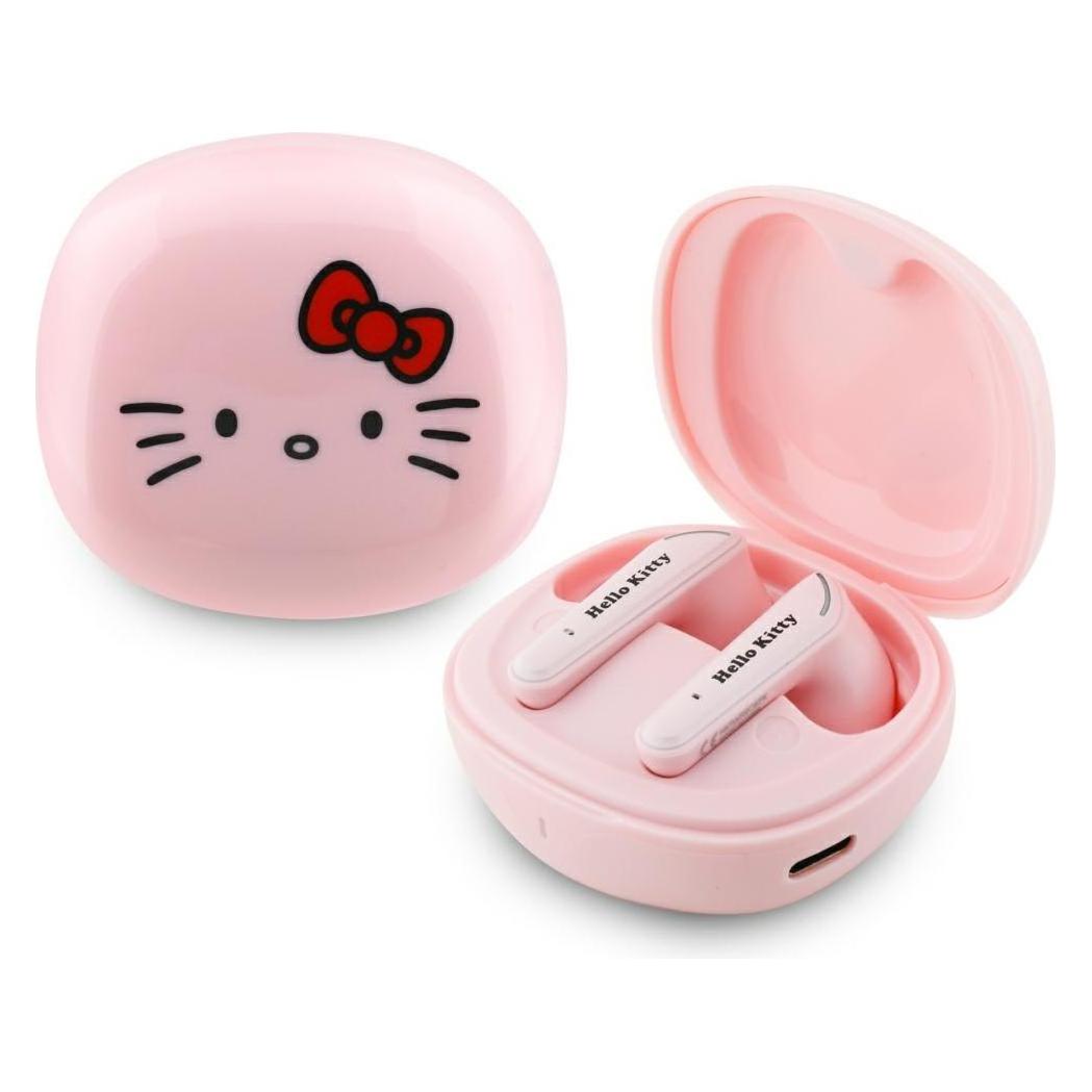 Hello Kitty TWS Earphones O Glossy Finish - Pink (Hel000165-0)