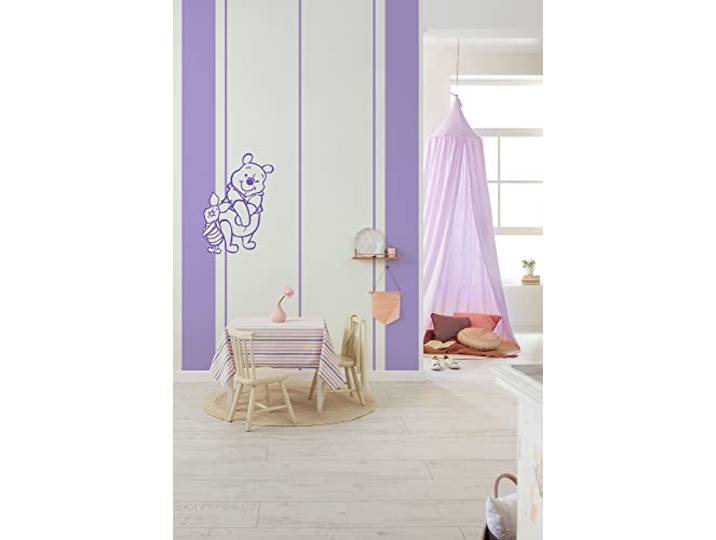 Komar Vlies Fototapete - Winnie the Pooh Gentle - Größe 200 x 250 cm (Breite x Höhe) - Disney, Kinderzimmer, Kindertapete, Tapete