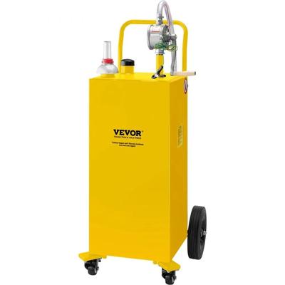 Gasoline Diesel Fuel Caddy, Gas Storage Tank With Manual Pump, Wheels Portable Fuel Container Gasoline Diesel Fuel Caddy, Gas Storage Tank With Manual Pump, Wheels Portable Fuel Container