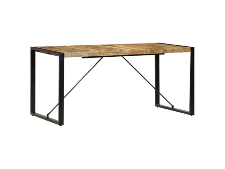HKLGBVCR Esstisch, 160 x 80 x 75 cm, Mangoholz, massiv