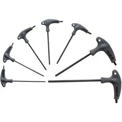Pedro ́s Pro T/L Handle T-Griff Innensechskantschlüsselset, 7-teilig