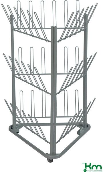 Kongamek Skostativ, 780x714x1192, Grålakeret