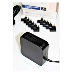 Extra Digital Universal laptop charger 90W (90 W), Notebook Netzteil, Schwarz