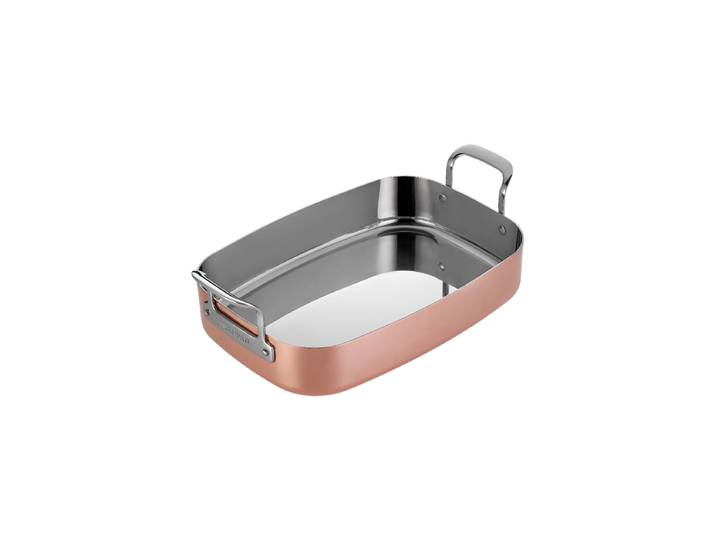 Premium Auflaufform „Maitre D’“ Kupfer, Silber SCANPAN