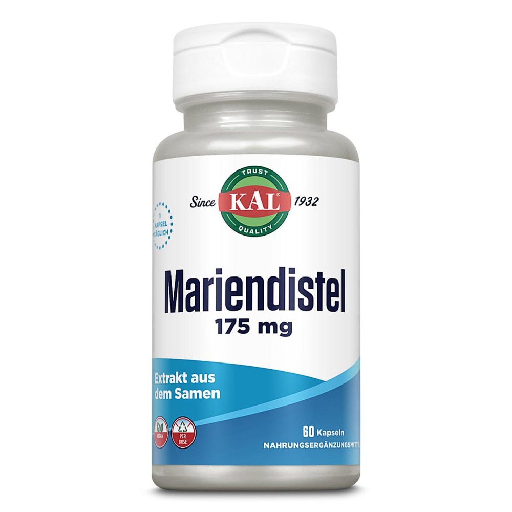 Supplementa GmbH Mariendistel Extrakt 175 mg Kapseln 15880231