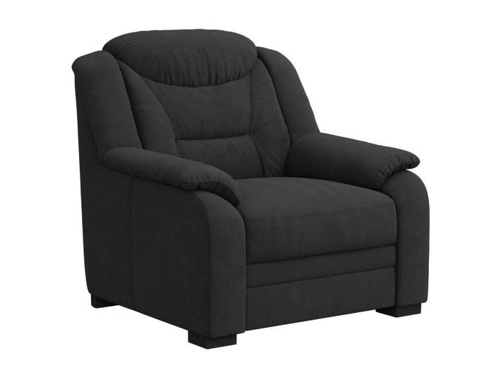 Mid.you Sessel, Schwarz, Kunststoff, 97x99x99 cm, Made in EU, Wohnzimmer, Sessel, Sonstige Sessel