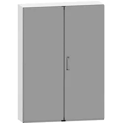 Schneider Electric NSYSMX181640 SMX-304L-Monoblock-Edelstahlgehäuse, H1800xB1600xT400mm,Scotch Brite®-Oberfläche
