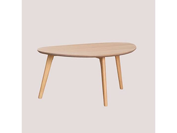 SKLUM Beistelltisch aus Holz Yavik Braun Natur