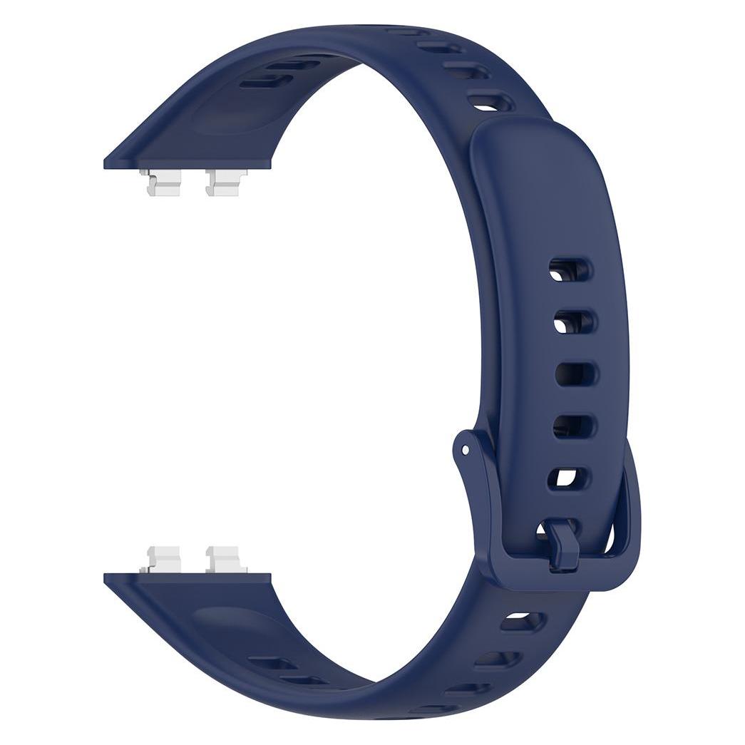 Techsuit - Watchband (W081) - Huawei Band 11 / Band 11 Pro - Navy Blue (Silicone) (68332338)