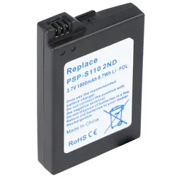 AccuCell 1200mAh Akku passend für den PSP-S110 Akku, Sony PSP 2ND GENERATION