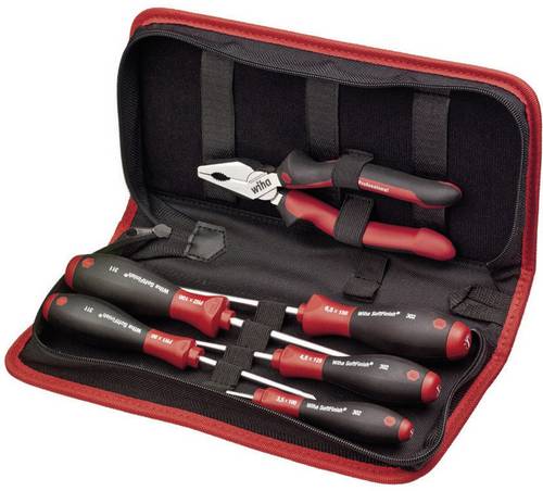 Wiha 33970 Werkzeugset Handwerker in Tasche 6teilig