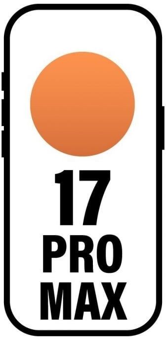 Smartphone Apple iPhone 17 Pro Max 1TB/ 6.9'/ 5G/ Naranja cósmico