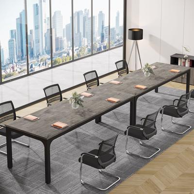 YUZHOU Large Conference Meeting Seminar Business Table for 6-8 Person (Set of 2) - 2PCS