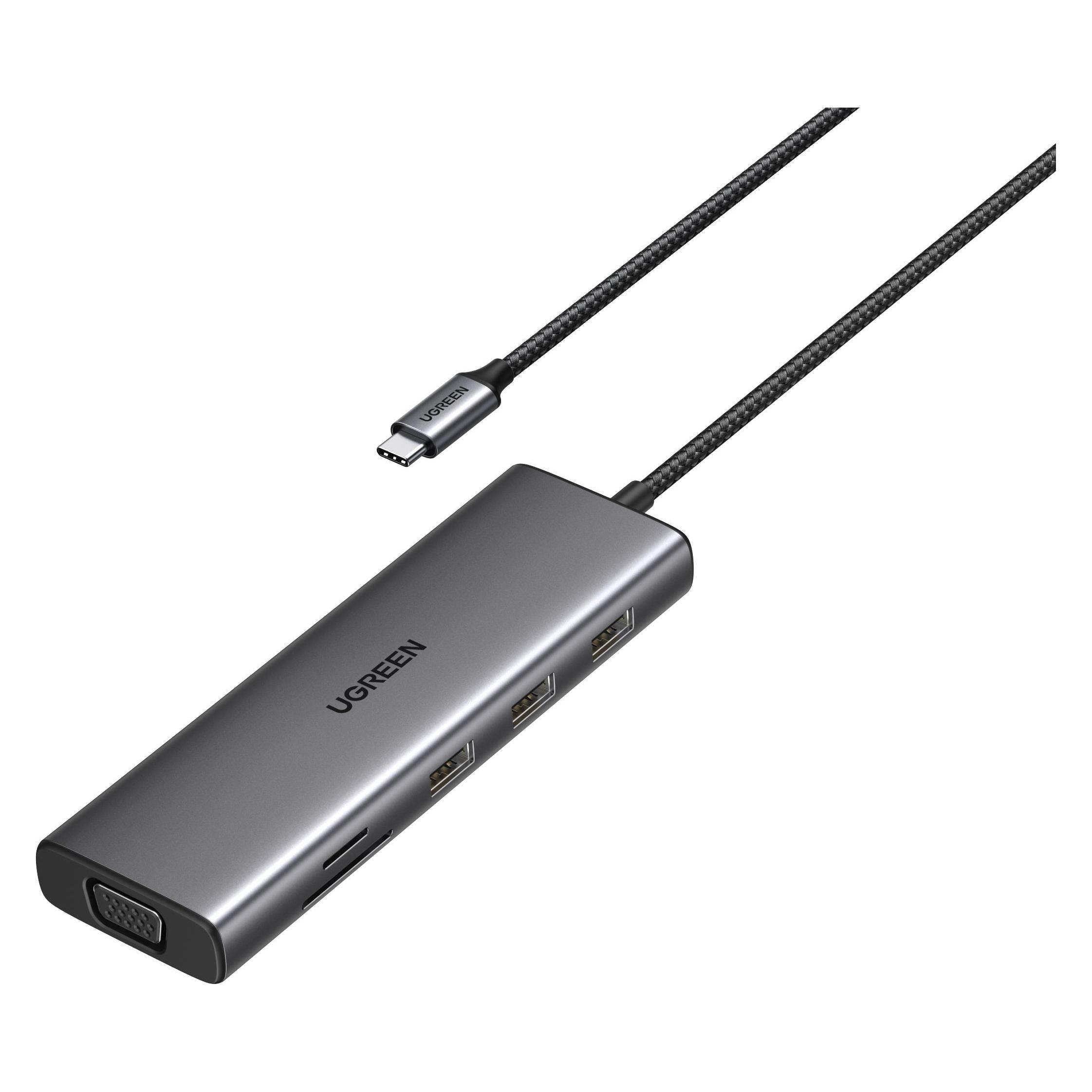 Ugreen Hub (USB-C, 10 Ports) (15601)