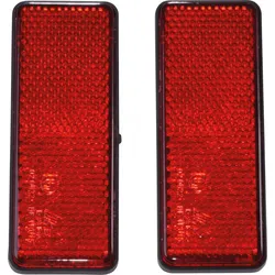 ANHGR 36505 - Anhänger - Reflektor, eckig, rot, 2er-Set