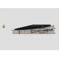 Märklin 8562 Z Elektromagnetische Weiche links, Länge 110 mm 13°, Radius 490 mm.