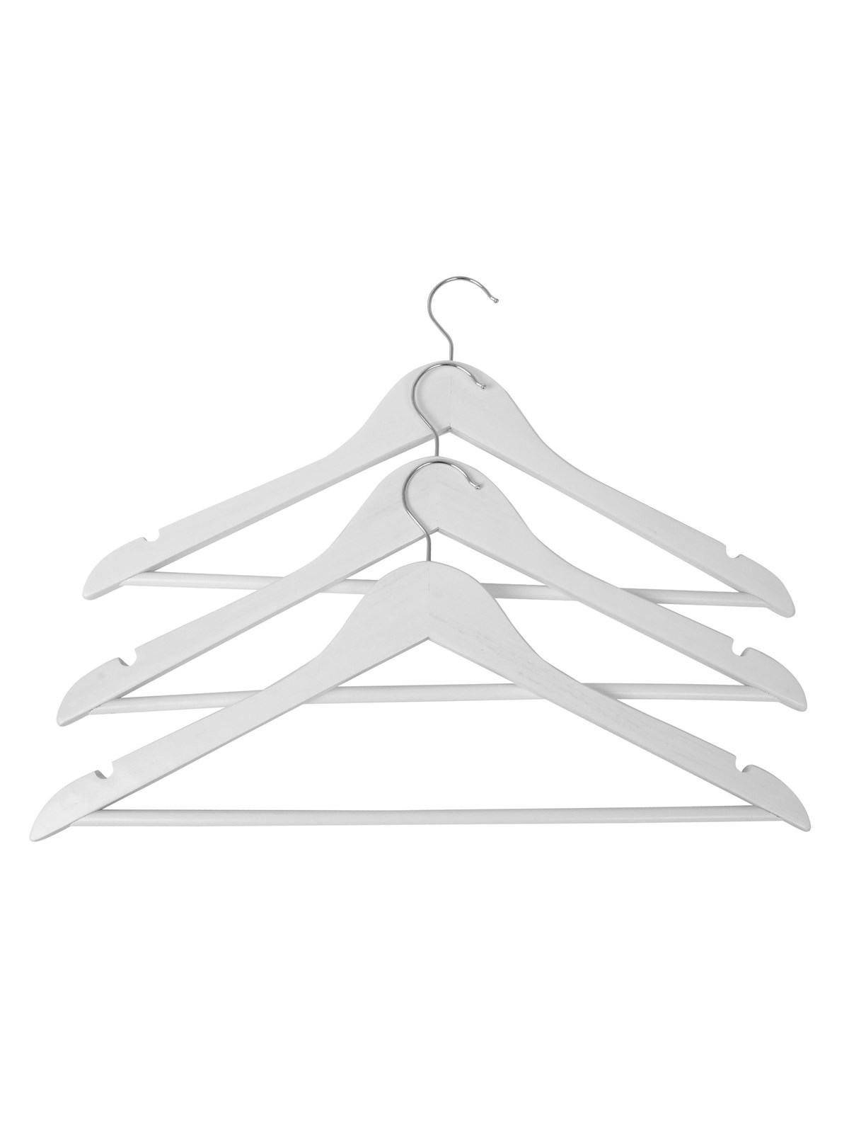 Home>it White hanger - 3 pack