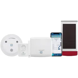 Homematic IP Starter Set Alarm Plus HmIP-SK7 • mit zusätzlicher Solar-Außensirene