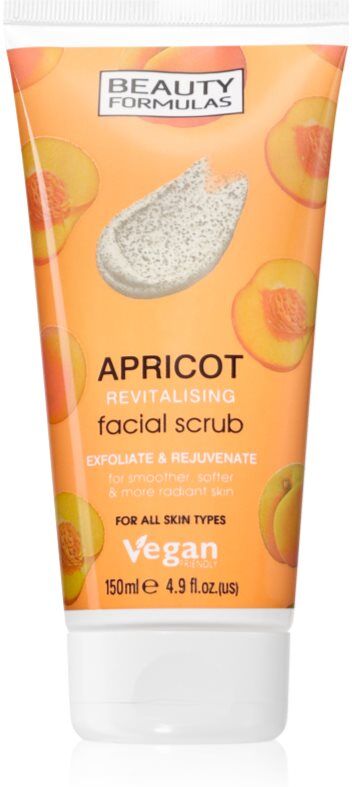 Beauty Formulas Apricot face exfoliator 150 ml