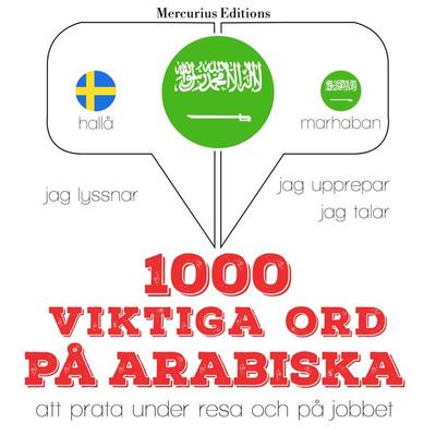 1000 viktiga ord på arabiska - JM Gardner, Audio, 9782821130531