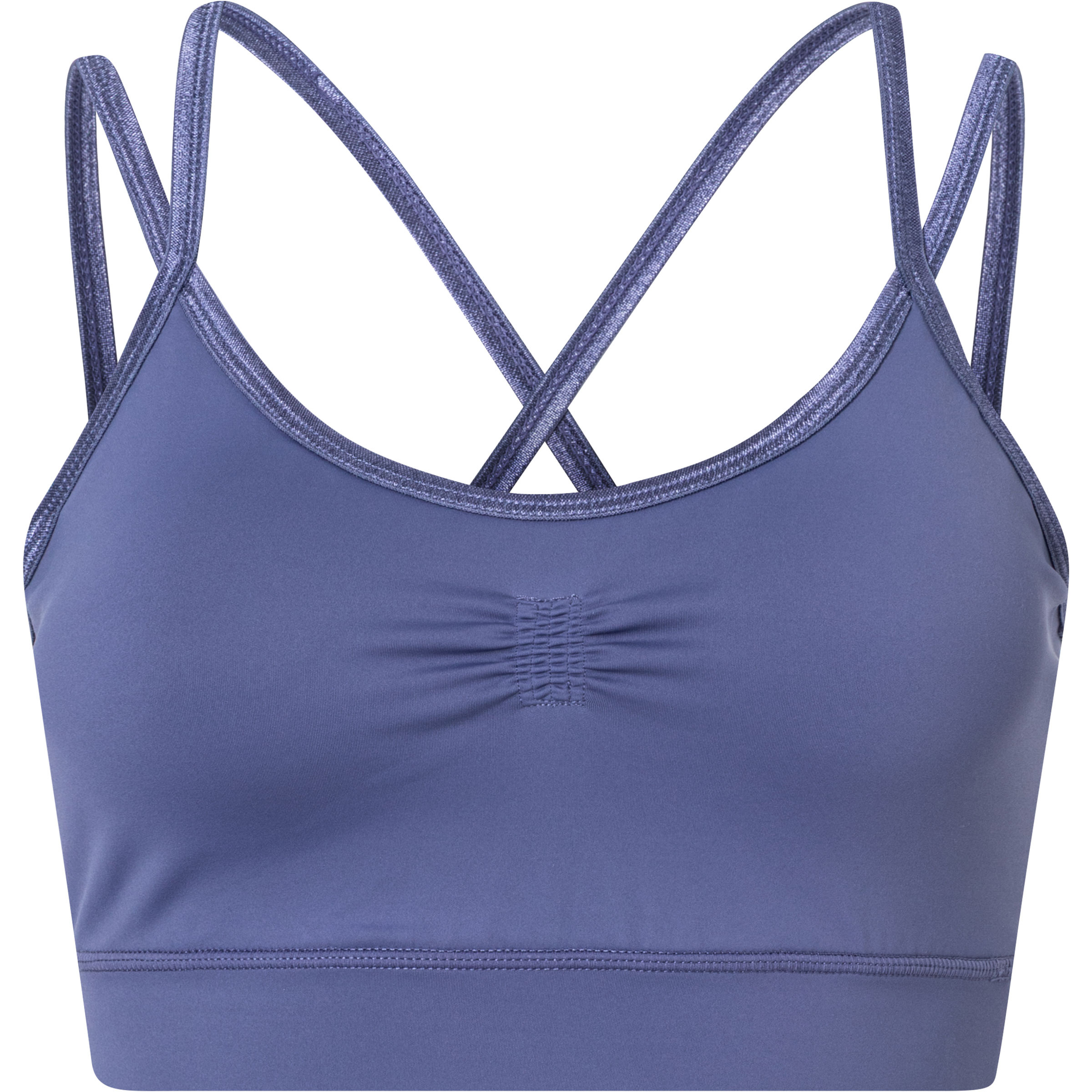 Mandala Studio Sport BH Damen Sport-BHs blau Größe M Yoga Elastisch