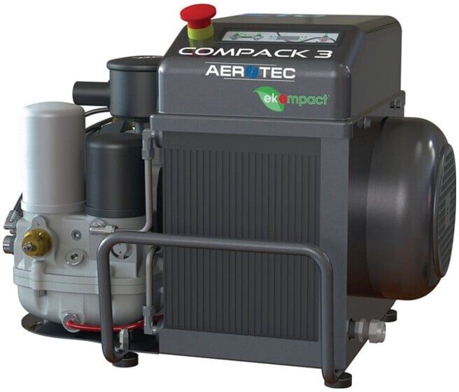 Compresseur à vis Aerotec COMPACK 3 10 bar 360 l/min 3 kW (150162005)