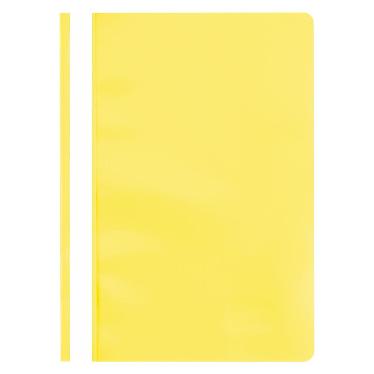 Magni STYLEX Schnellhefter PP gelb DIN A4 25 Stück (A4, 25x) (61273319)