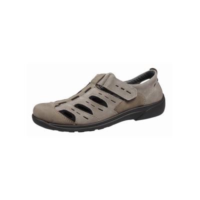 Sandale ROHDE "Rohde Sandalen Nubuk/Velours", Herren, Gr. 42, beige (hellbeige), Leder, Schuhe Sandale