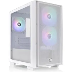 Thermaltake Versa H16 TG ARGB (mATX, Mini-ITX), PC Gehäuse, Weiss
