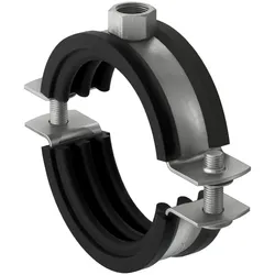 fischer Rohrschelle FRS 4" nicht rostender Stahl A4