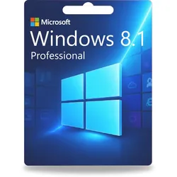 Microsoft Windows 8.1 Professional 32/64 Bit