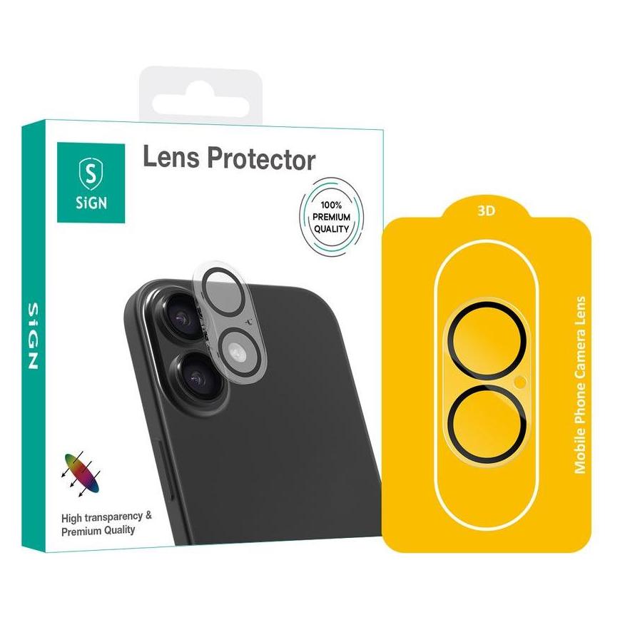 SIGN Lens protector in tempered glass for iPhone 17 (Apple iPhone 17) (SN-LSIP17)