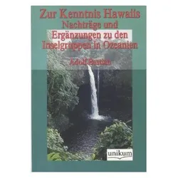 Zur Kenntnis Hawaiis, Fachbücher von Adolf Bastian